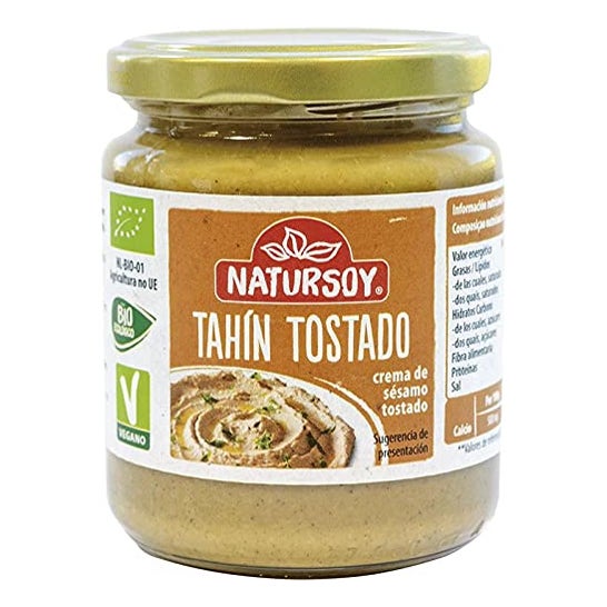 Natursoy Tahin Tostado Con Sal Marina Eco 250g