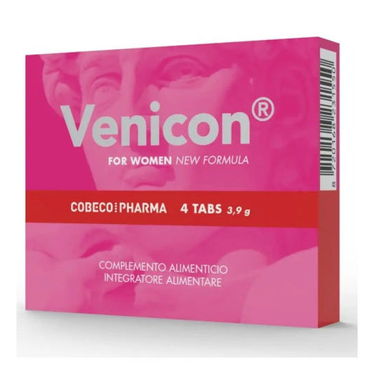 Cobeco Venicon Suplemento Libido Mujer 4caps