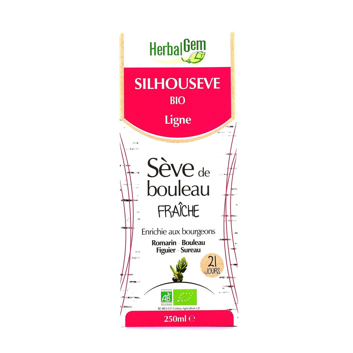 Herbalgem Silhouseve Orgánico 250ml