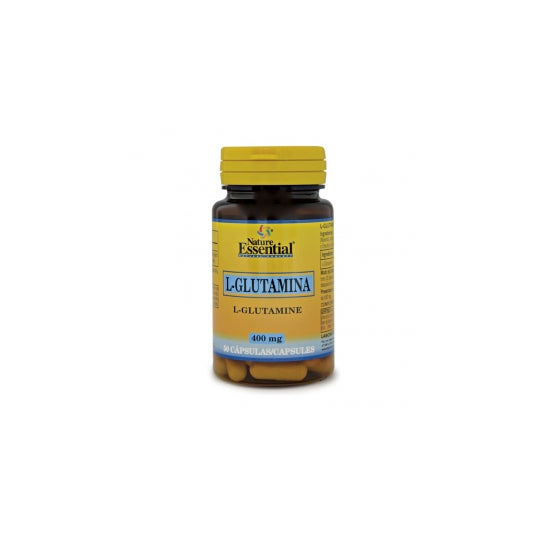 Nature Essential Complemento Alimenticio L-Glutamina 400Mg 50 Caps