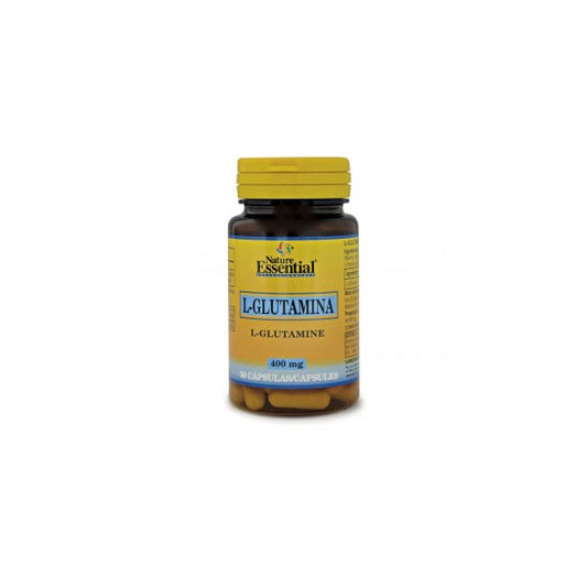 Nature Essential Complemento Alimenticio L-Glutamina 400Mg 50 Caps