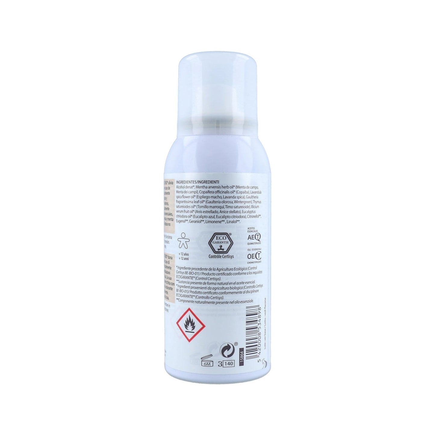 Pranarôm Aromalgic Spray Articulaciones y Músculos BIO Efecto Frío 75ml