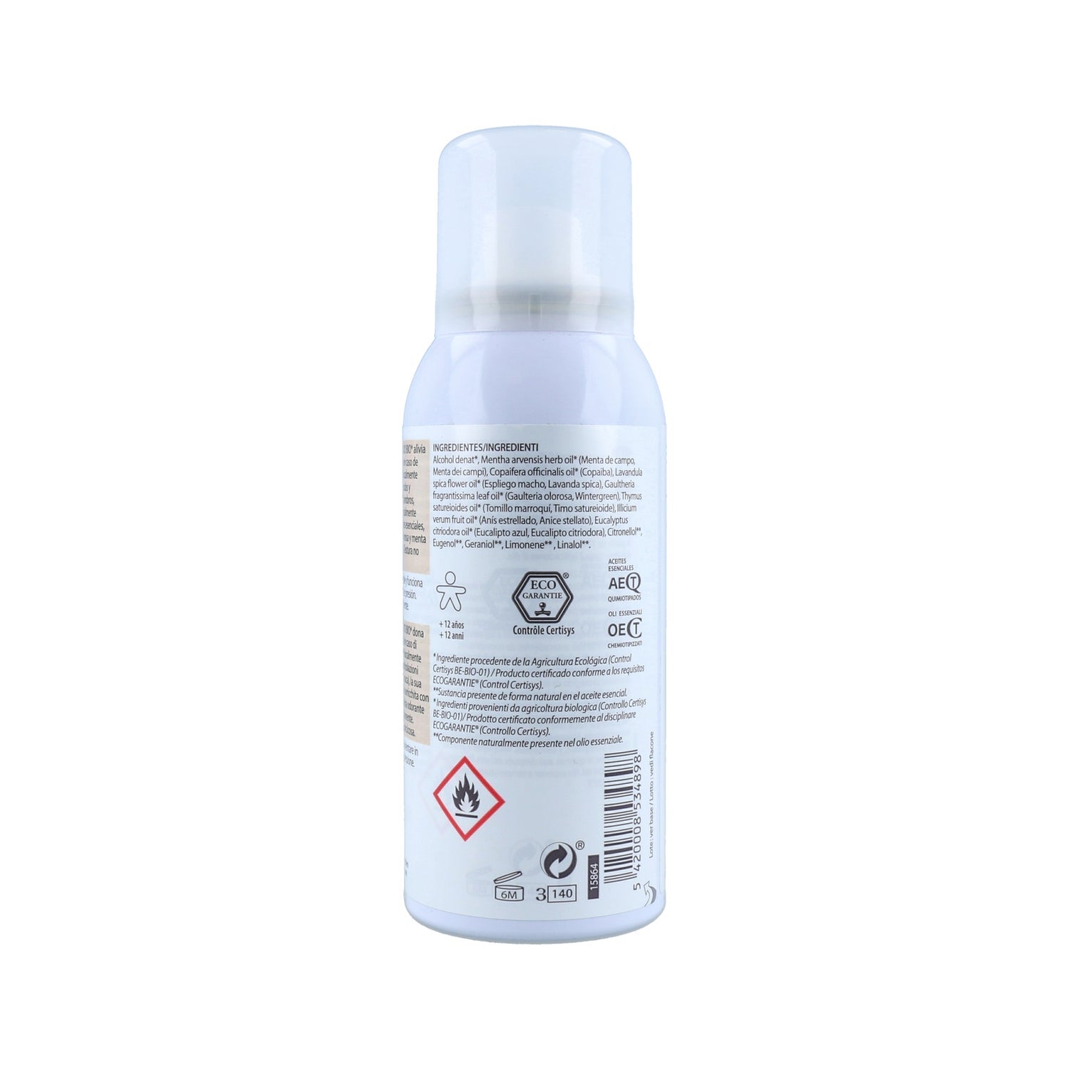Pranarôm Aromalgic Spray Articulaciones y Músculos BIO Efecto Frío 75ml