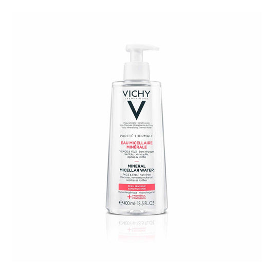 Vichy Pureté Thermale Agua Micelar Mineral Piel Sensible 400ml