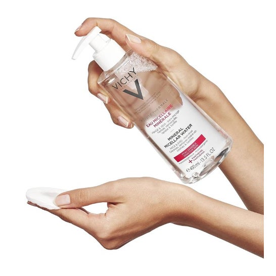 Vichy Pureté Thermale Agua Micelar Mineral Piel Sensible 400ml