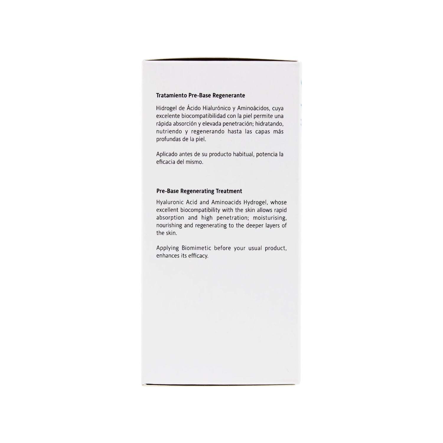 Biomimetic Pre-base Regenerante Hidratante 30ml