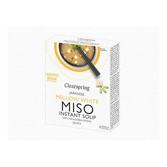 Clearspring Sopa Miso Tofu Suave Sobres 40g