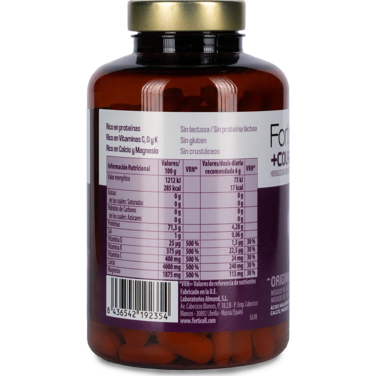 Fortigel Colageno Peptidos Bioactivos 180 Comp