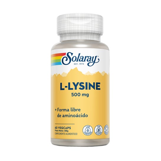 Solaray L-Lysine 500mg 60cáps