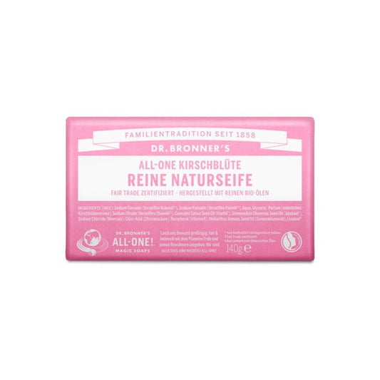 Dr. Bronner's Cherry Bloss Barra de Jabón 140g