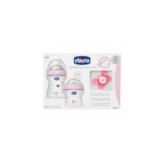 Chicco Set Regalo Naturalfeeling Rosa 0m+
