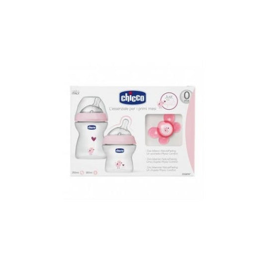 Chicco Set Regalo Naturalfeeling Rosa 0m+