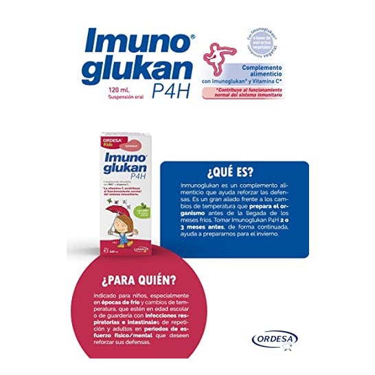 Ordesa Kids Imunoglukan P4H 120ml
