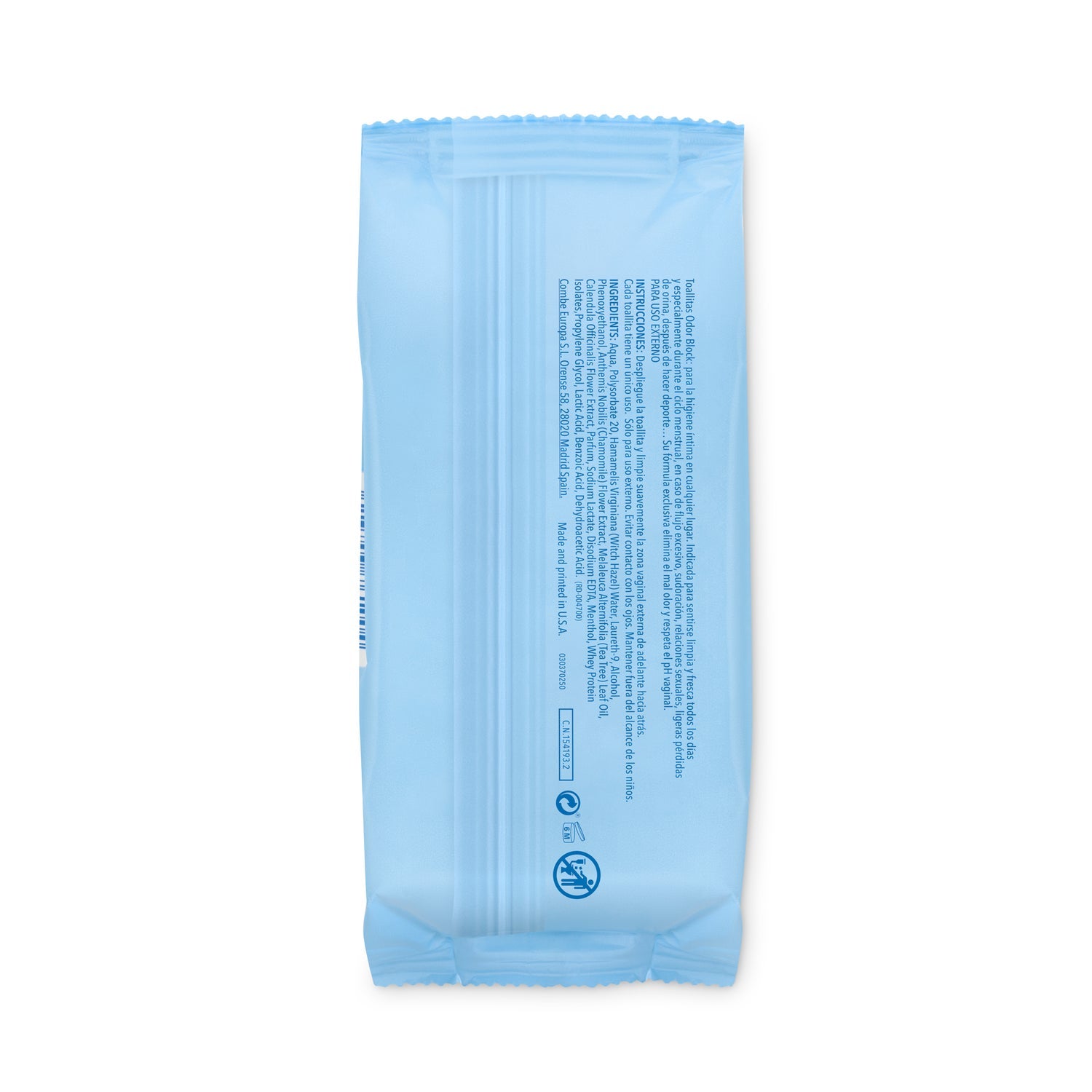 Vagisil Toallitas Íntimas Odor Block 10uds