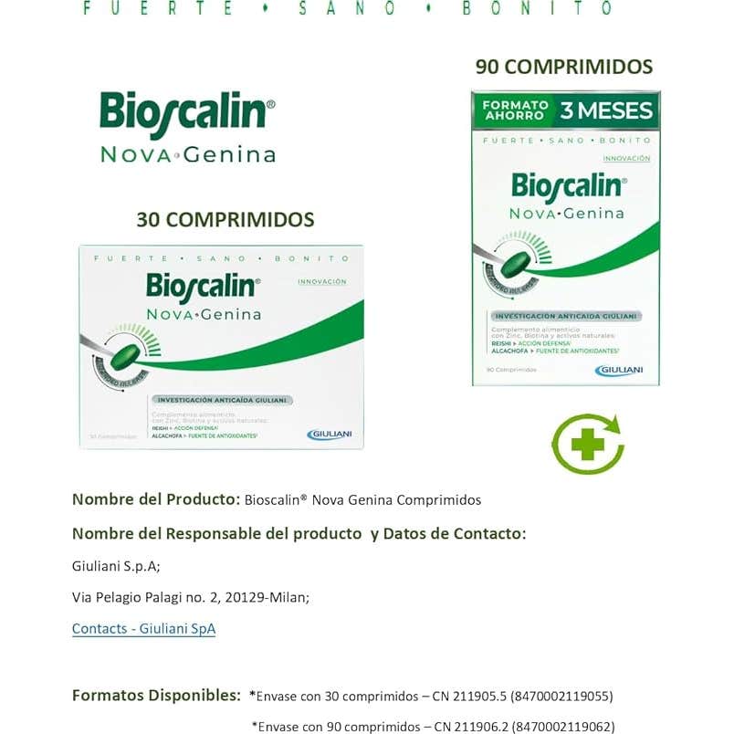 Bioscalin Nova Genina 30comp