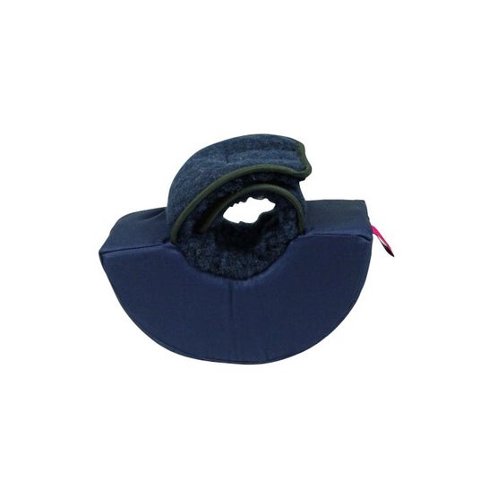 Ubiotex Talonera Antiescara Curva Azul 1ud