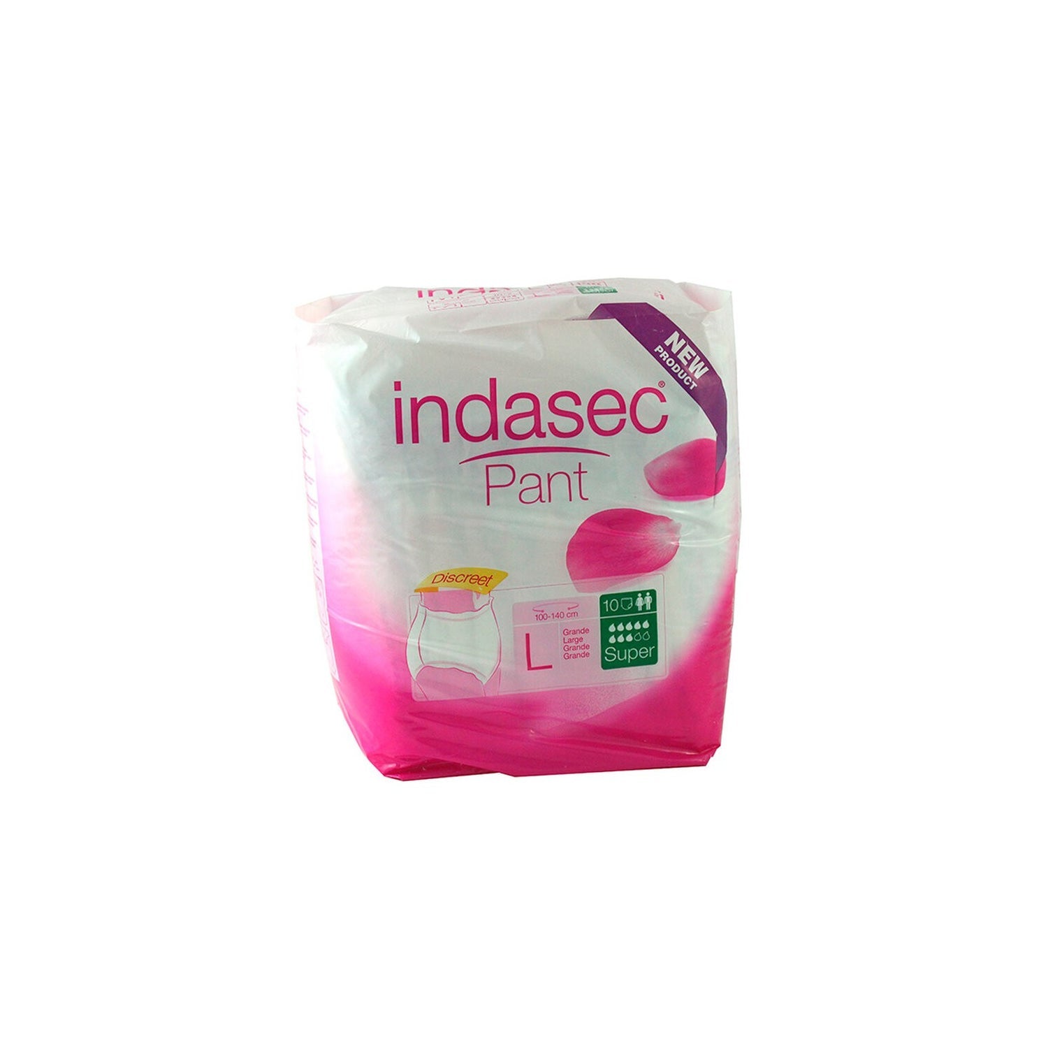 Indasec® Pant Super talla grande 10uds