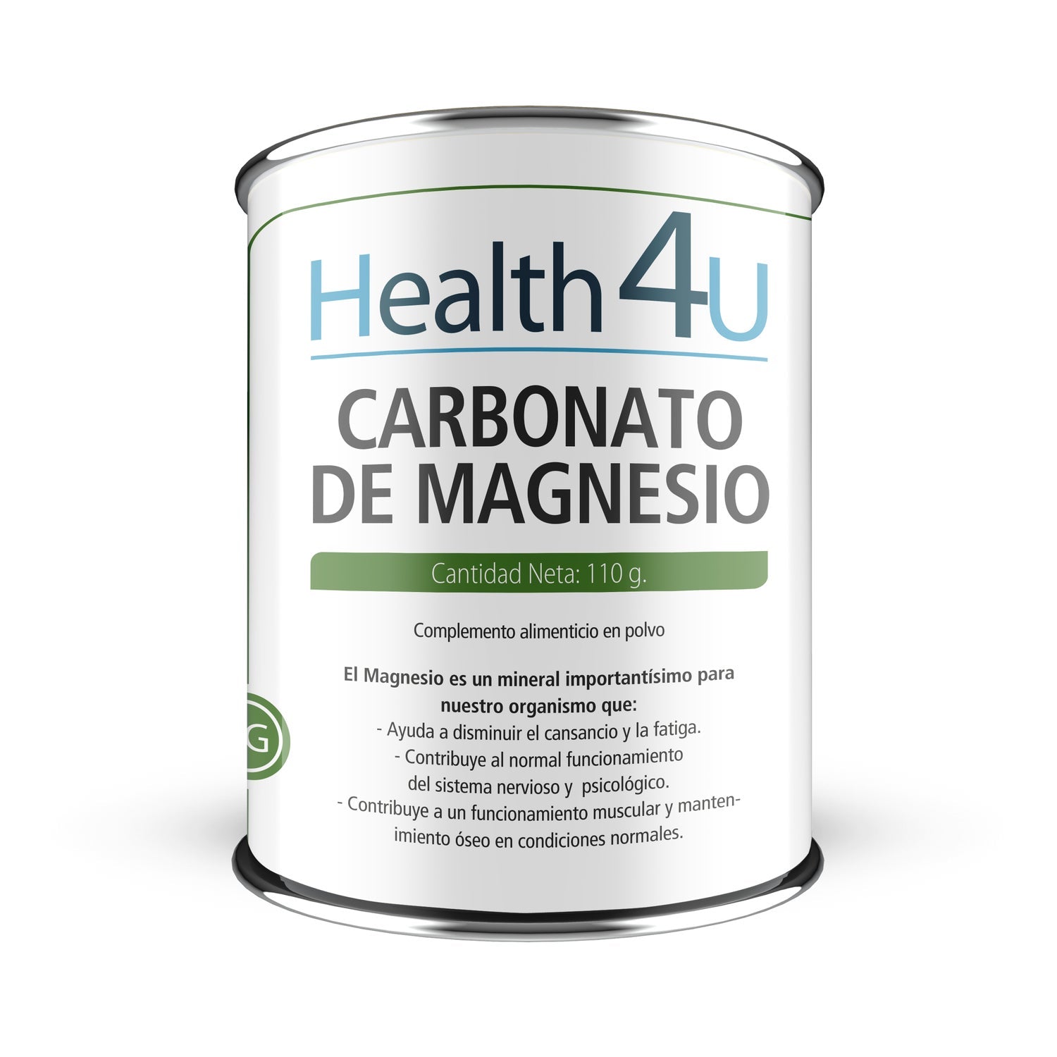 H4U Carbonato de Magnesio 110g