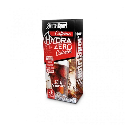 Nutrisport Hydrazero con Cafeína Cola 5 Sticks