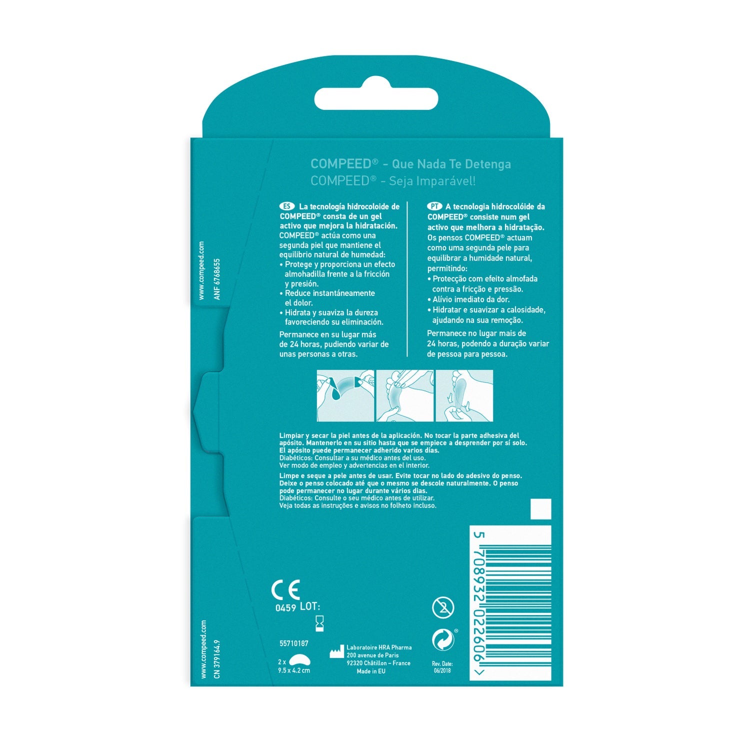 Compeed Durezas Grandes 2uds
