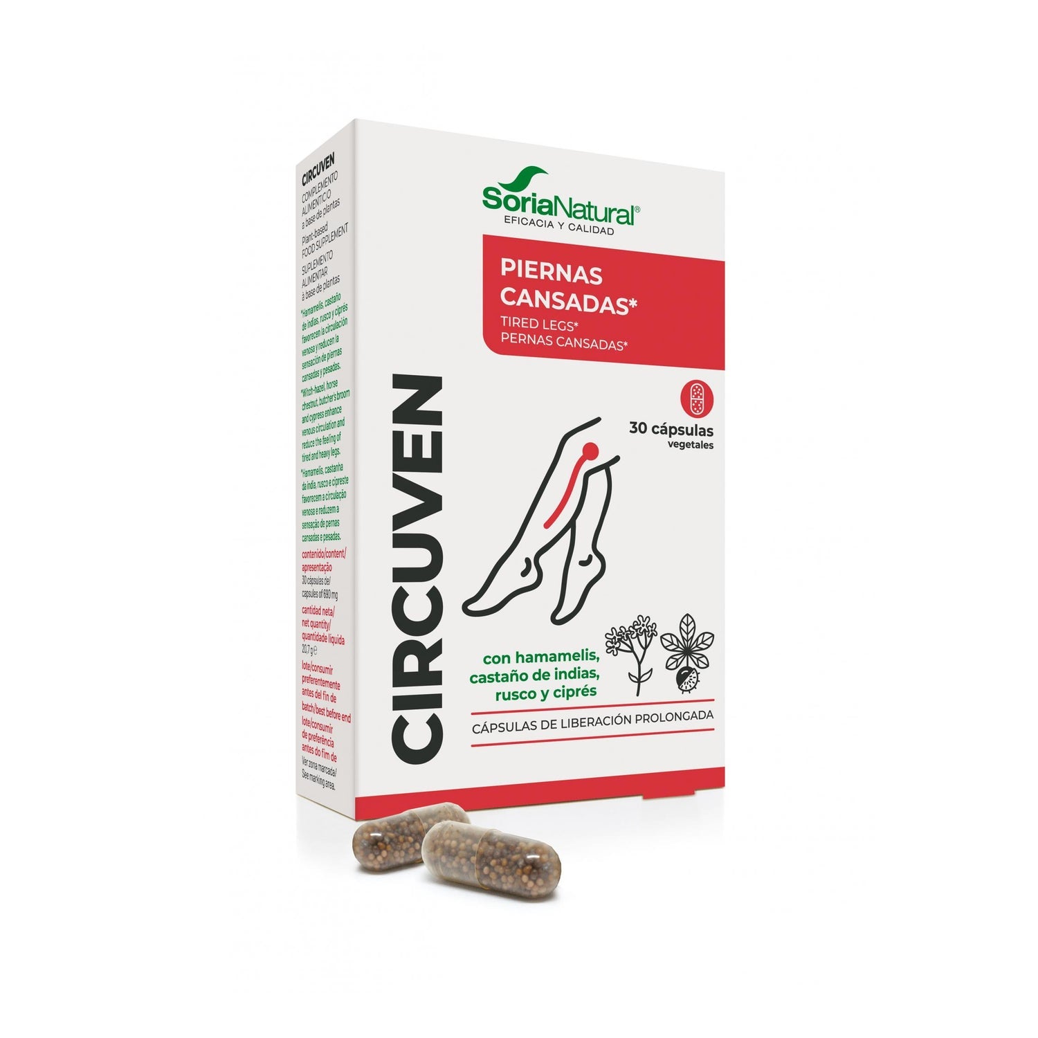 Soria Natural Circuven 30caps