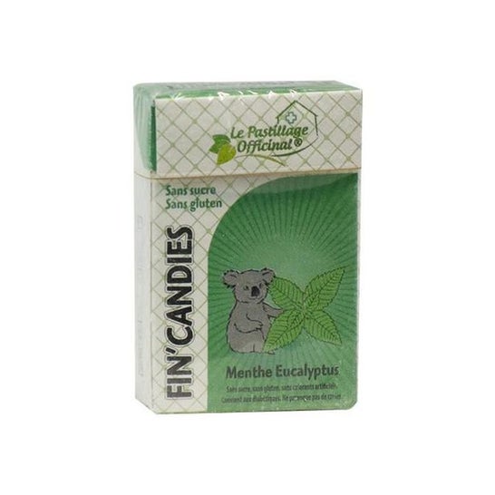 Estipharm Fin'Candies Menta Sin Azúcar 20 uds