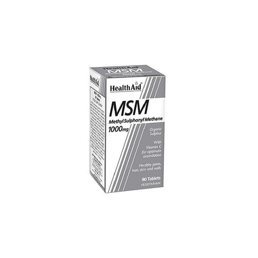 Health Aid Msm Metilsulfonilmetano 1000 mg 90 Comp.