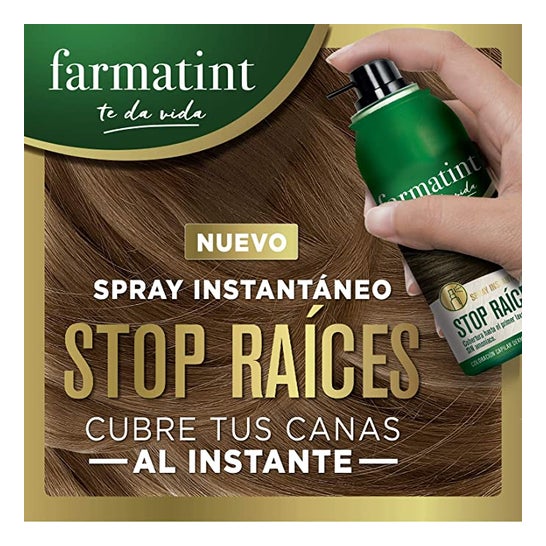 Farmatint Stop Raíces Castaño Claro Spray 75ml