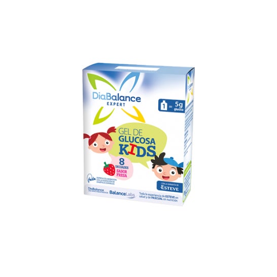 DiaBalance gel de glucosa Kids 8 sobres