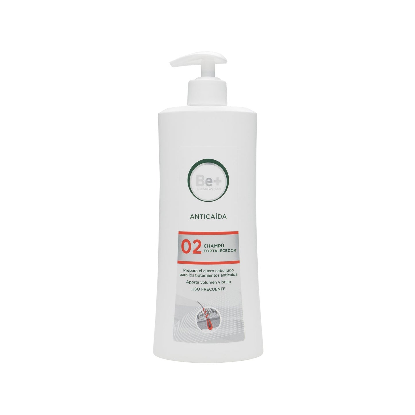 Be+ Anticaída Champú Fortalecedor 500ml