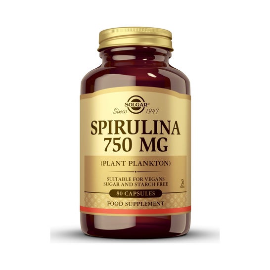 Solgar Espirulina 750 mg 80vcaps