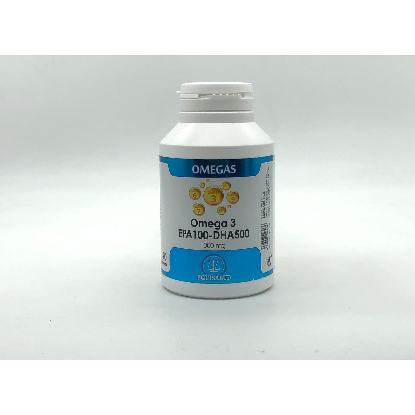 Equisalud Omega 3 EPA 100 DHA 500 1000mg 120caps