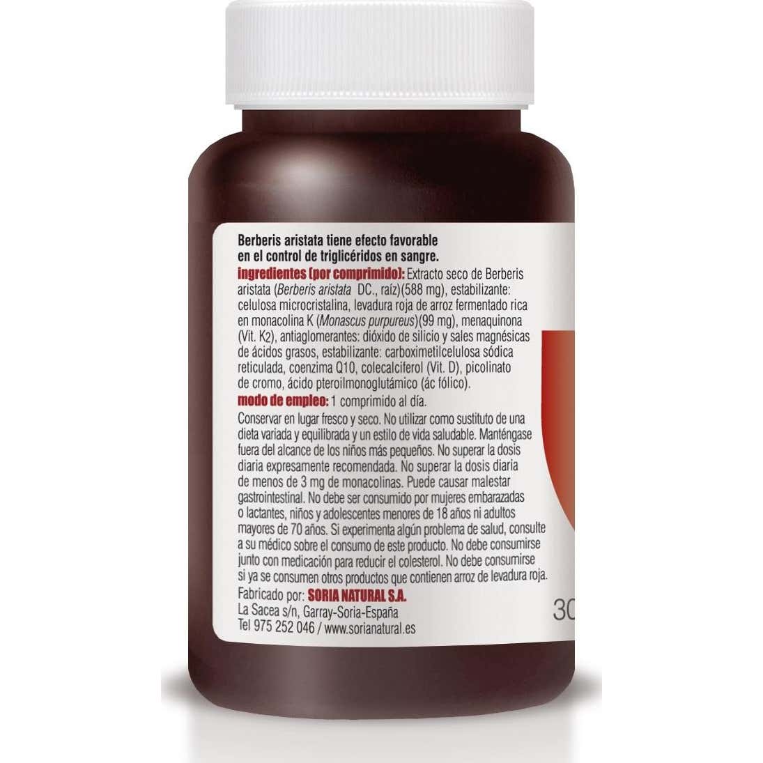 Soria Natural Berbecol 30caps