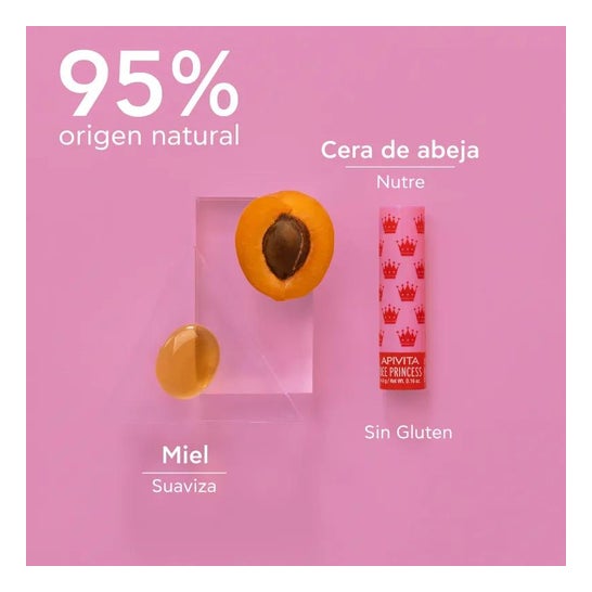 Apivita Bee Princess lip care 1ud