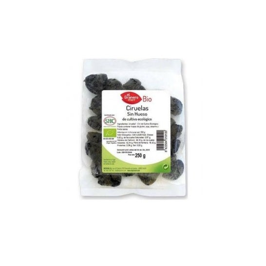 El Granero Ciruelas S/hueso Bio 250g
