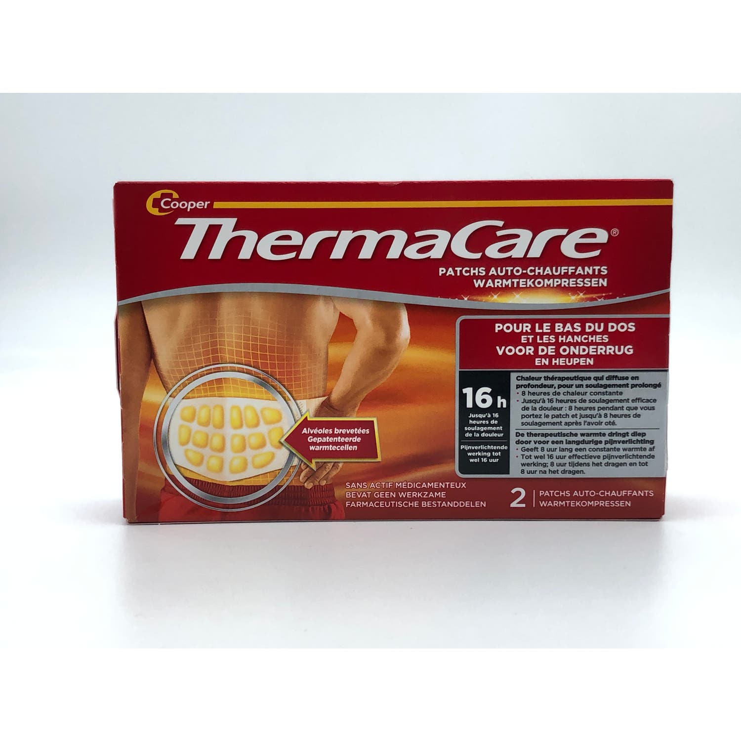 Thermacare Parche de Calor para Lumbares 2uds