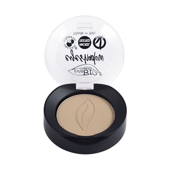Purobio Sombra de Ojos Mate Gris Paloma Compacta 02 1ud