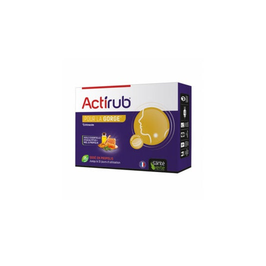 Sante Verte Actirub Throat 15 Tabletas