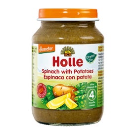 Holle Tarrito Espinaca con Patatas +4M 190g
