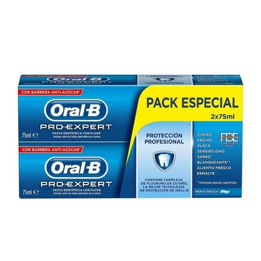 Oral-B Pro-Expert Protección Profesional Dentífrico 2x75ml