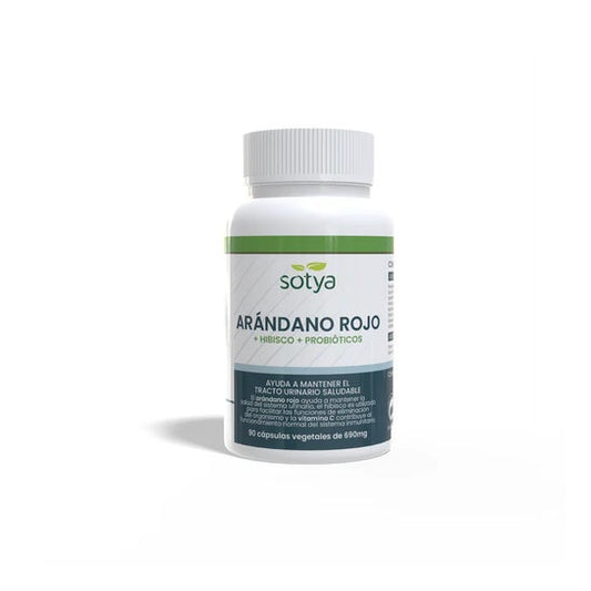Sotya Arándano Rojo + Hibisco + Próbioticos 690 mg 90caps