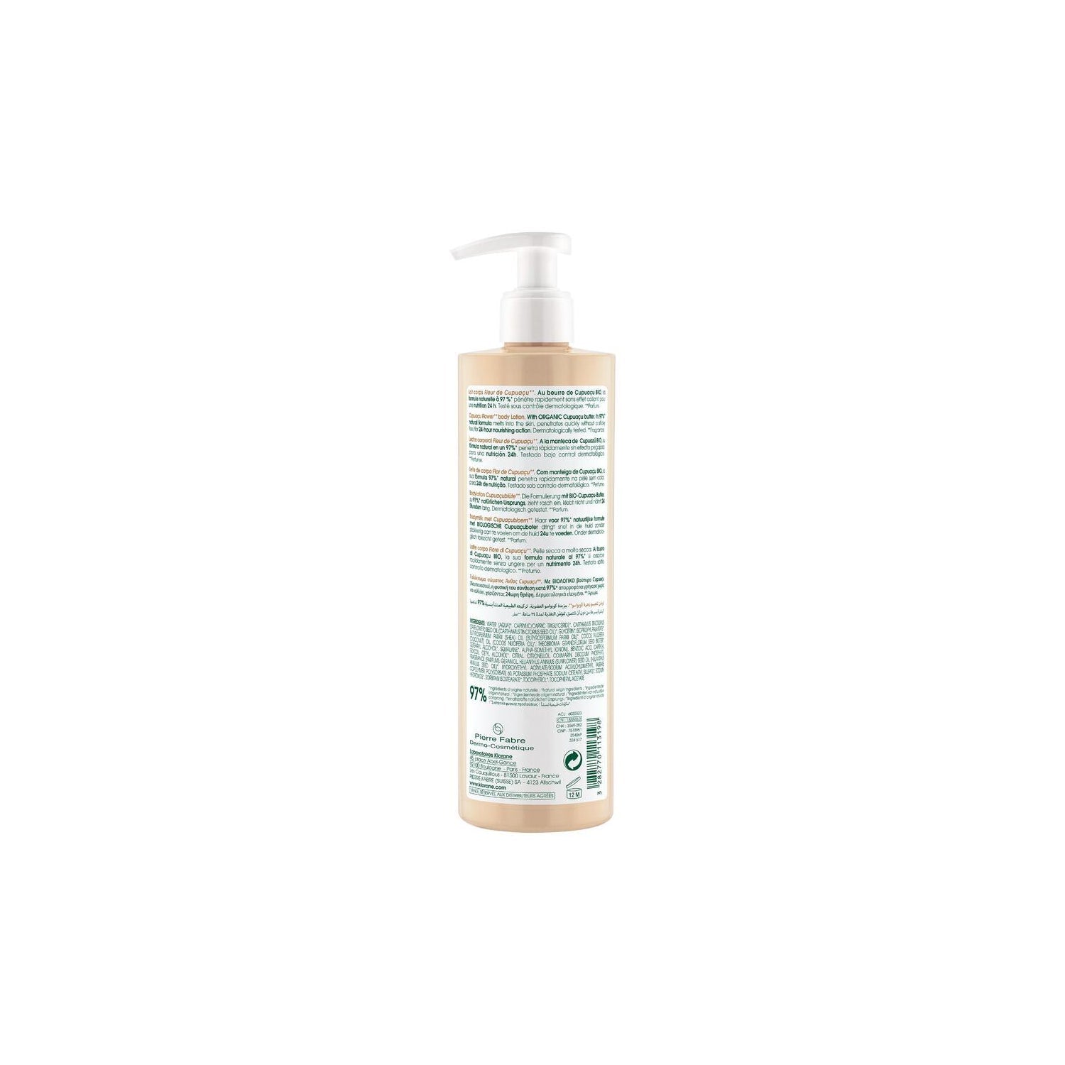 Klorane Leche Corporal Flor de Cupuaçu 400ml