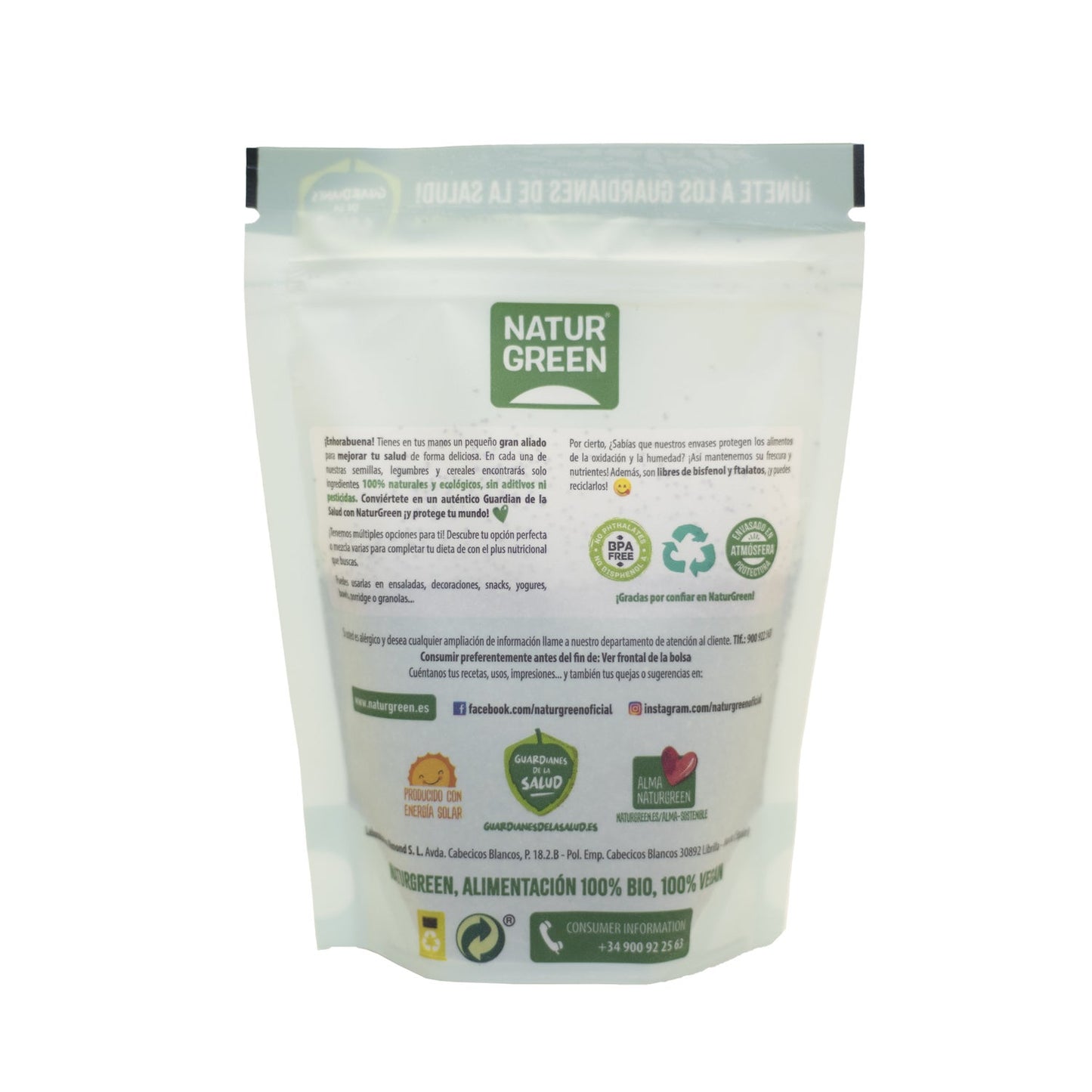 Naturgreen Semillas de Amapola Bio 175 g