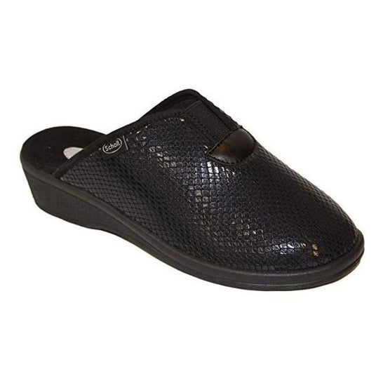 Scholl Elsa Mule Negro Talla 38 1 Par