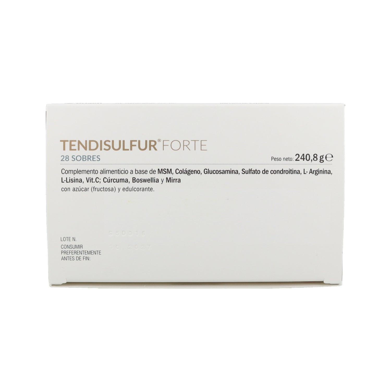 Tendisulfur Forte 28 sobres