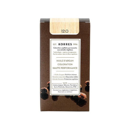 Korres Aceite de Argán Colorante 12.0 Rubio Especial 50 ml