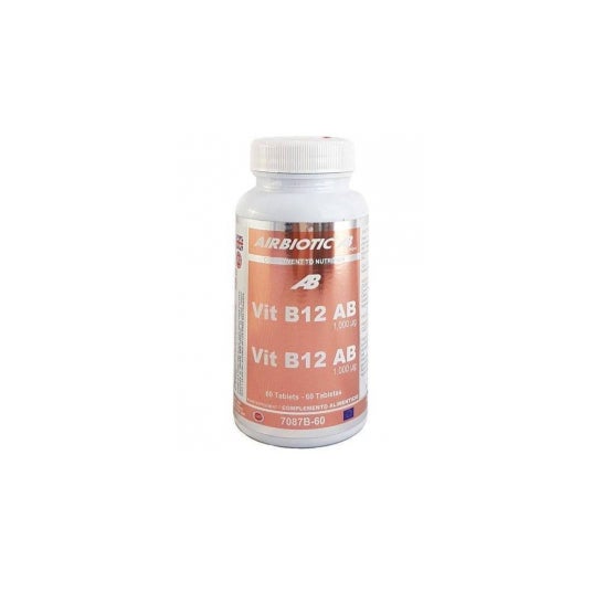 Airbiotic Vitamina B12 Ab 1000 Mg 60caps