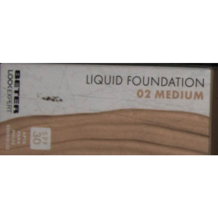 Beter Liquid Foundation Look Expert 02 Medium SPF30 30ml