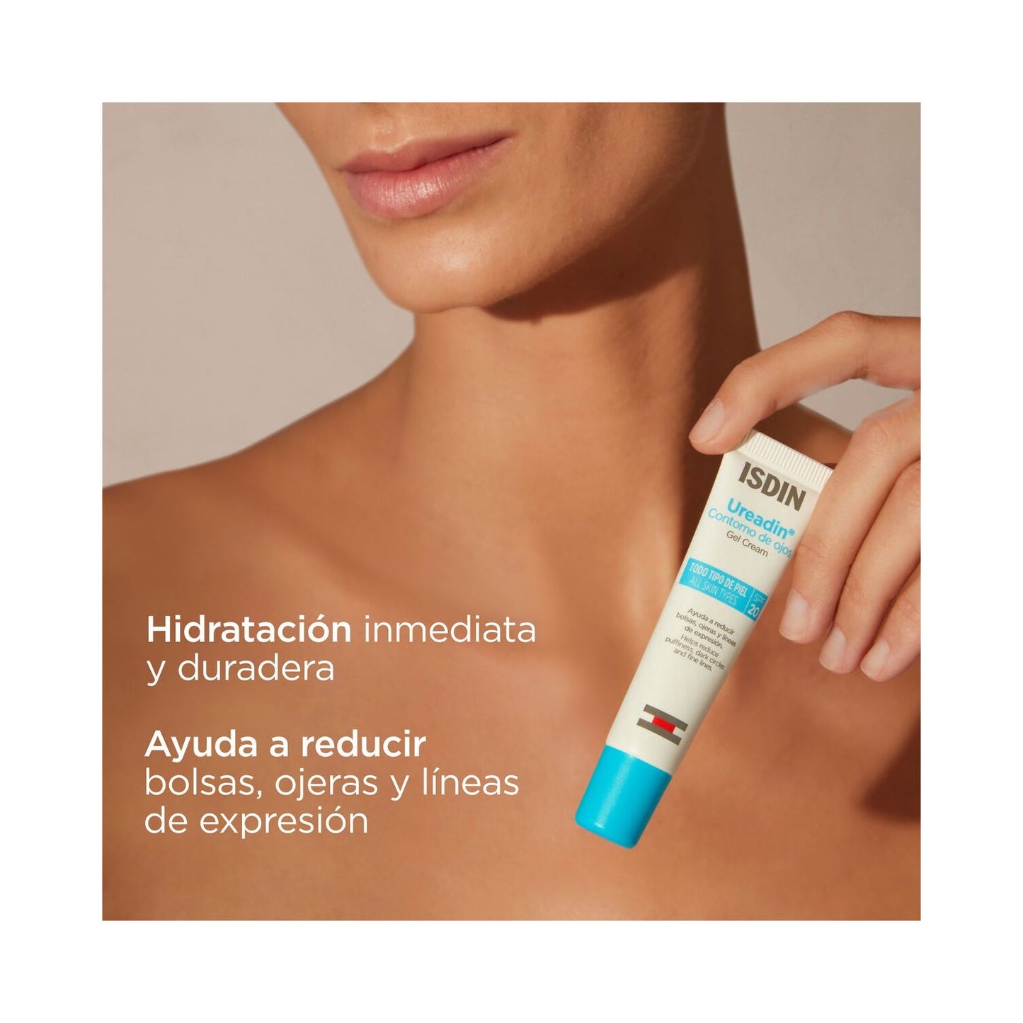ISDIN Ureadin Contorno de Ojos Gel Cream SPF20 15ml
