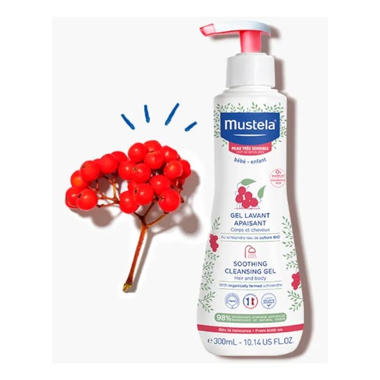 Mustela Gel de Baño Confort con Schisandra Bio 300ml